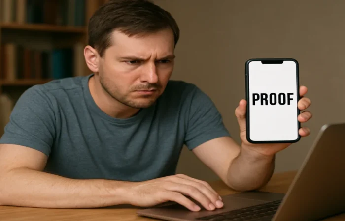 Що таке пруф і навіщо його просять в інтернеті